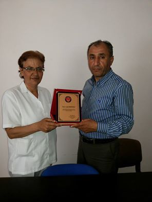 Üyemiz Işık ŞERİFOĞLU Hatay İlinde Yılın Ebesi Seçildi 